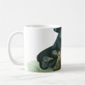Mug Vautour noir par Audubon (Gauche)