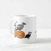 Mug Vautours de Halloween (Devant gauche)