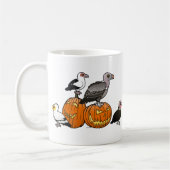Mug Vautours de Halloween (Gauche)