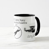 Mug VB-3 Escadron de bombardement. -. 2ÈME GUERRE MOND (Devant droit)