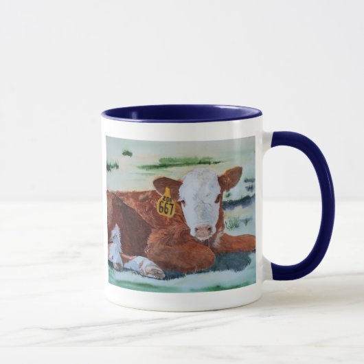 Mug Veau de Hereford (Droite)