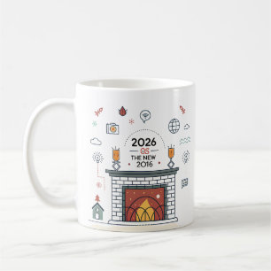 Mug Vecteur de la culture numérique 2026, la nouvelle