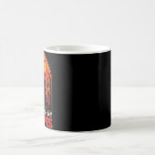 Mug Vecteur de lune de citrouille de monstre de labora (Centre)