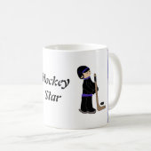 Mug Vedette de hockey (Devant droit)