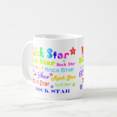 Mug Vedette du rock (Devant gauche)