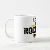 Mug Vedette du rock d'avocat par nuit (Gauche)