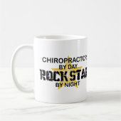 Mug Vedette du rock de chiroprakteur par nuit (Gauche)