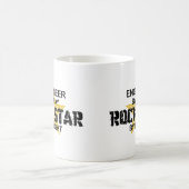 Mug Vedette du rock d'ingénieur par nuit (Centre)