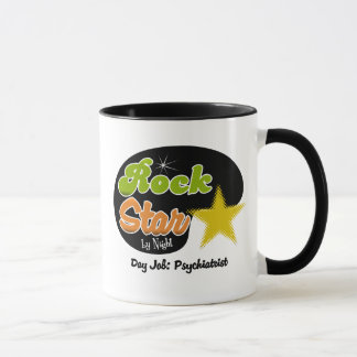 Mug Vedette du rock par nuit - psychiatre du travail