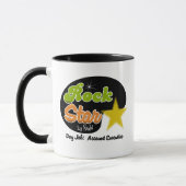 Mug Vedette du rock par nuit - responsable de budget (Gauche)