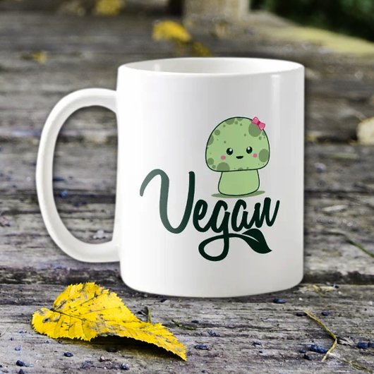 Mug Vegan, Champignons