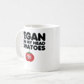 Mug Vegan De Ma Tête Tomates (Devant gauche)