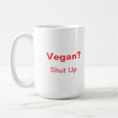 Mug Vegan ? Ferme-La. (Gauche)