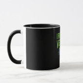 Mug Vegan - Je Cours Sur Légume (Gauche)