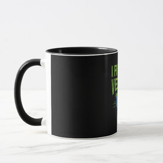 Mug Vegan - Je Cours Sur Légume (Gauche)