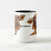 Mug Vegan Pas De Lait Ici. Belle vache (Centre)