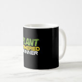 Mug Vegan - Plante Powered Runner (Devant droit)