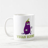 Mug Vegan Runner Eggplant (Gauche)
