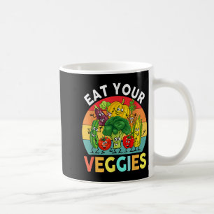 Mug Vegan Shirt Kids Toddler Garçons Mangez Votre Veg
