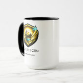 Mug Vegas Reborn Gold Crest 15 oz Combo (Devant gauche)