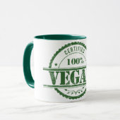Mug Végétalien (Devant gauche)