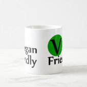 Mug Végétalien amical (Centre)