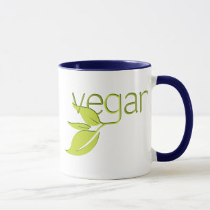 Mug Végétalien feuillu