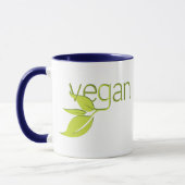 Mug Végétalien feuillu (Gauche)