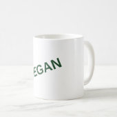 Mug Végétalien Incliné (Devant droit)