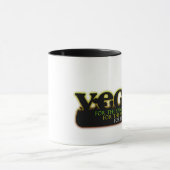 Mug Végétalien pendant la vie (Centre)