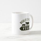 Mug Végétan le plus mauvais au monde (Devant droit)