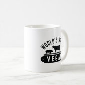 Mug Végétan le plus mauvais au monde (Devant droit)