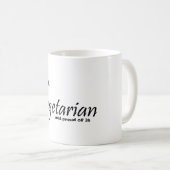Mug Végétarien (Devant droit)