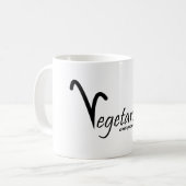 Mug Végétarien (Devant gauche)