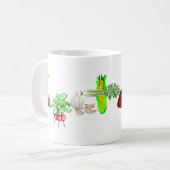 Mug Végétarien (Devant gauche)