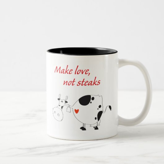 mug végétarien (Droit)
