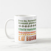 Mug Végétarien de lard (Gauche)