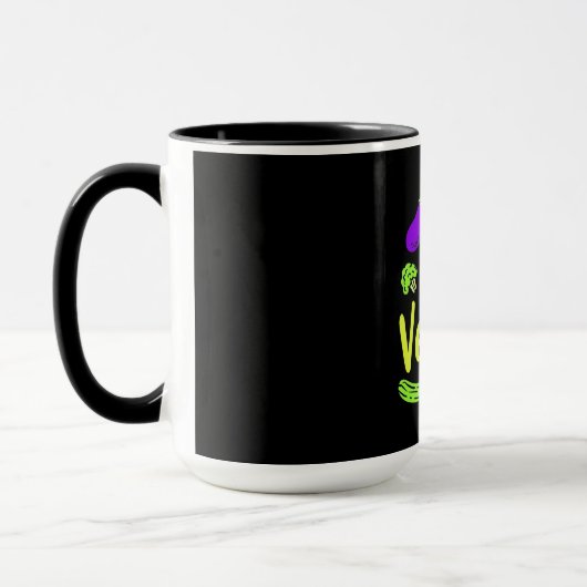 Mug Végétarien Manger Légumes (Gauche)