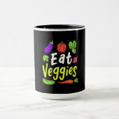 Mug Végétarien Manger Légumes (Centre)