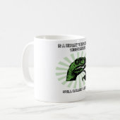 Mug Végétariens de Philosoraptor (Devant gauche)