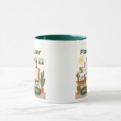Mug Végétation personnalisée et conception d'espace de (Centre)