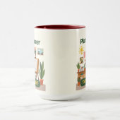 Mug Végétation personnalisée et conception d'espace de (Centre)