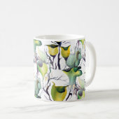 Mug Végétation tropicale Fairyland Plantes d'aquarelle (Devant droit)
