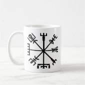 Mug Vegvísir (boussole de Viking) (Gauche)