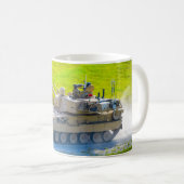 MUG VÉHICULE DE COMBAT ARMÉ M10 (Devant droit)