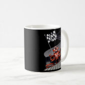 Mug Véhicule de Formule pour Ventilateur de Course Spo (Devant droit)