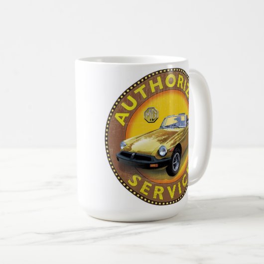 Mug Véhicule pare-chocs en caoutchouc MGB (Devant droit)