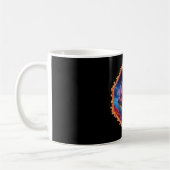 Mug Véhicule Spatial Alimenté par une Bougie Dans un C (Gauche)