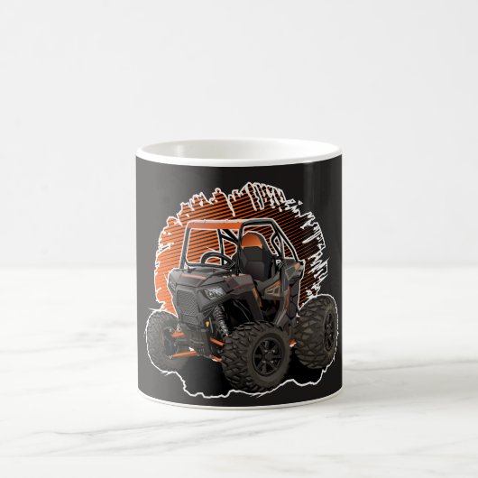 Mug Véhicule tout-terrain UTV de dessin animé (Centre)