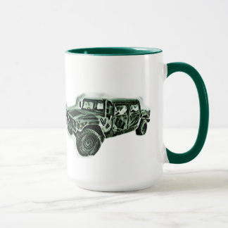 Mug Véhicule tout-terrain vert
